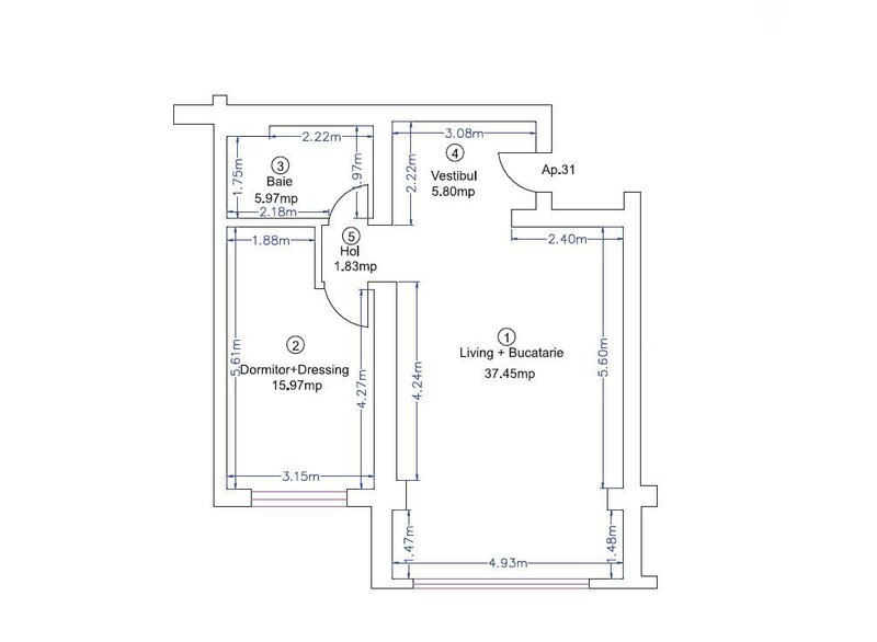 Pipera, Ivory Residence, rond OMV, 2 camere, parcare, TVA 0